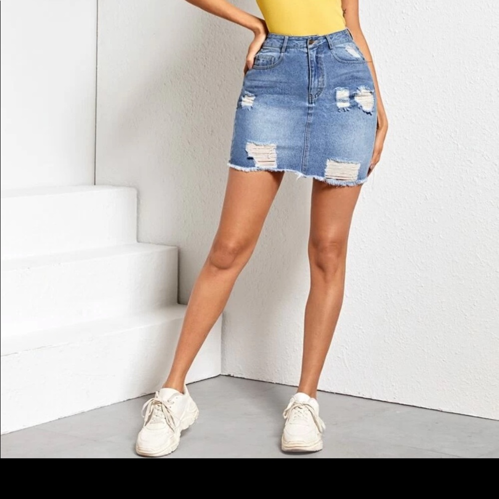 Denim Skirt